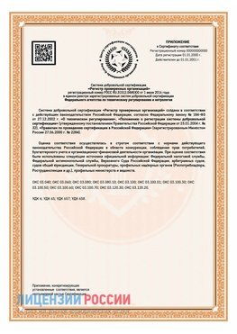 Приложение СТО 03.080.02033720.1-2020 (Образец) Бутурлиновка Сертификат СТО 03.080.02033720.1-2020